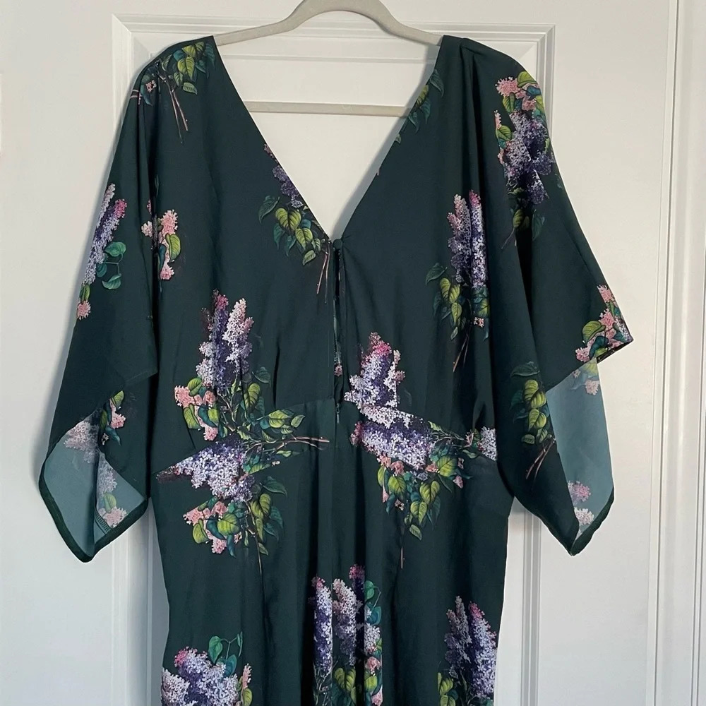 ASOS maternity floral wide leg Jumpsuit 29050 - Picture 9 of 15